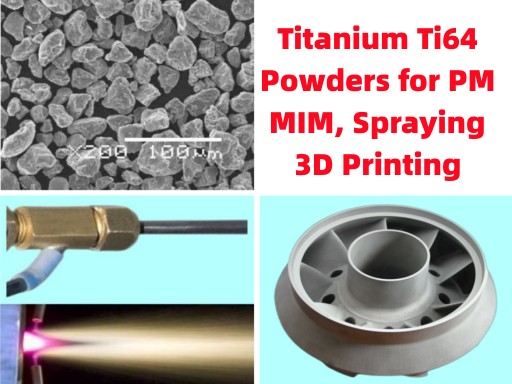 AMTmetalTech Titanium Powders for Thermal or Cold Spraying, 3D Printing, PM/MIM Sintering